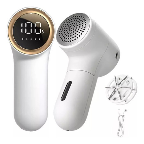Quita Pelusa Electrico Ropa Removedor Recargable Con Led