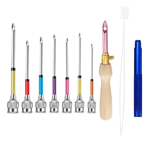 10 Piece Embroidery Diy Knitting Kit Set