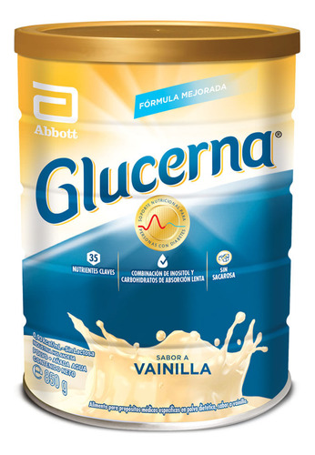 Glucerna Suplemento Nutricional Vainilla En Polvo 850 G