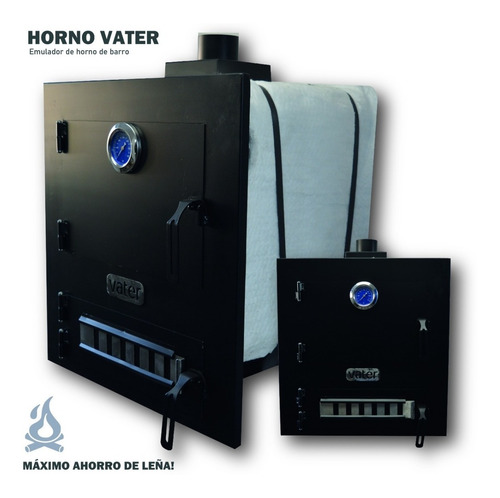Imagen 1 de 8 de Horno Vater De Leña Hbv3 Para Embutir / Emula Horno De Barro