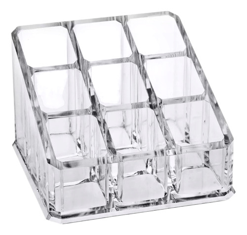 Organizador De Acrilico Para Maquillaje En Forma Cuadrada