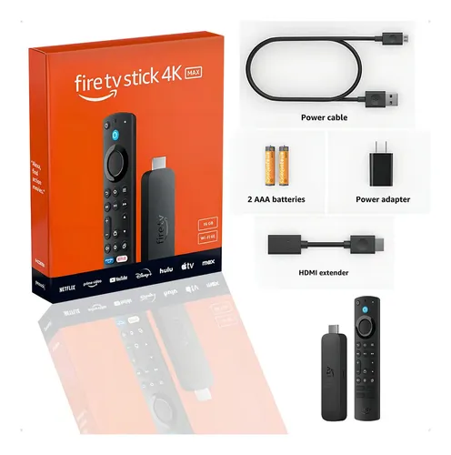 Amazon Fire Tv Stick 4k Max 16gb Wi-fi 6e Alexa Controle Por Voz