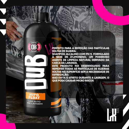 Kit Shampoo Hypo Float Pre Lavagem Snow Many Neutro Dub Boyz