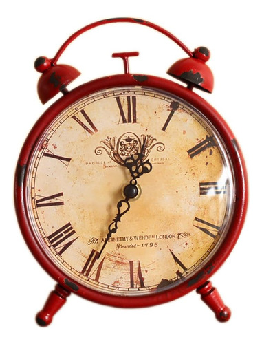 Reloj De Mesa Vintage, Estilo Europeo Creativo Antiguo Para 