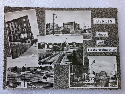 Antigua Postal De La Ciudad De Berlín Alemania 