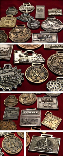 Imagen 6 de 6 de Medalla Llavero Trofeo Grabado Laser Mdf Color