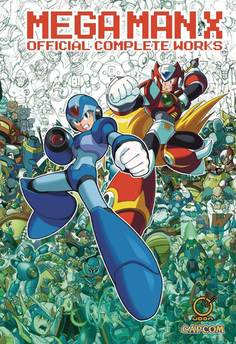Libro Mega Man X Official Complete Works Hardcover Capcom Ga