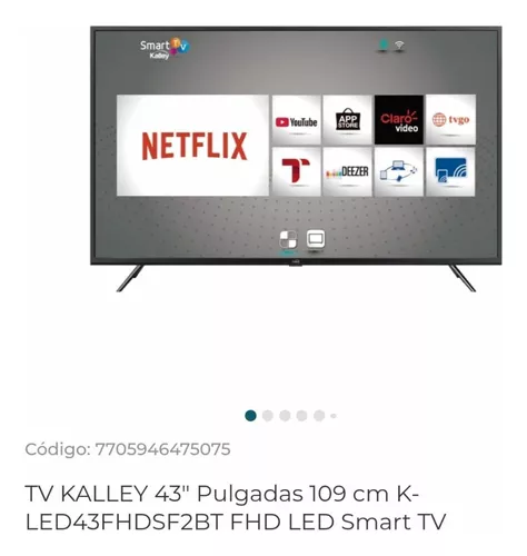 TELEVISOR LED 43 PULGADAS KALLEY SMART TV 43 FHD » Compulago