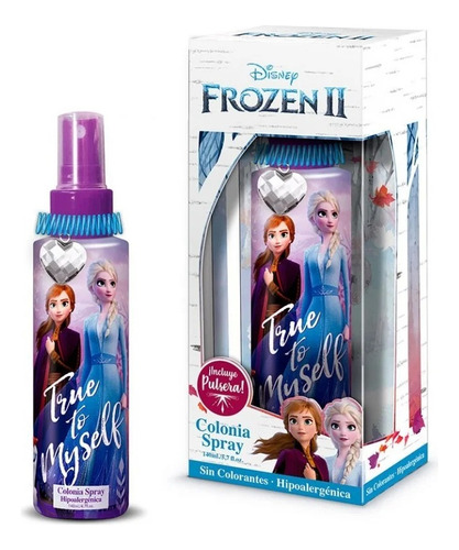 Gelatti Frozen Ii Colonia Spray Sin Colorantes140 Ml+pulsera