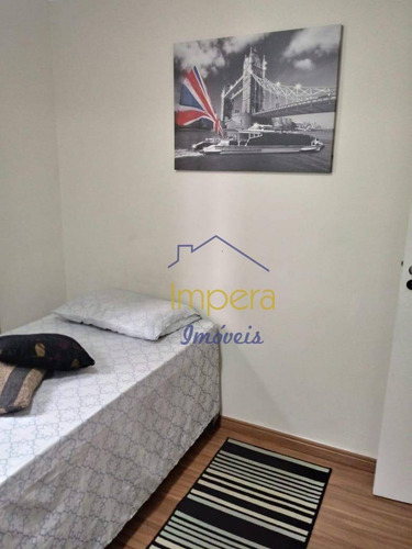 Apartamento Spazio Santos Dumont Com 2 Dormitórios À Venda, 54 M² Por R$ 210.000 - Parque Residencial Flamboyant - São José Dos Campos/sp - Ap0149
