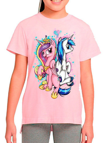 Polera Niña Estampada 100%algodón My Little Pony Exclusivo 2