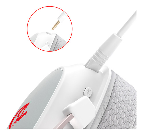Audifono Inalambrico Redragon Zeus H510-pro Blanco