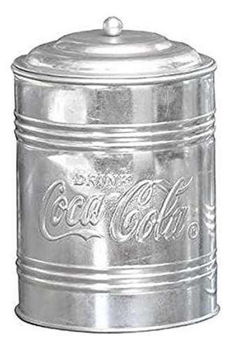 Botes De Almacenamiento Galvanizado De Mantel Con Tapa, 7 X