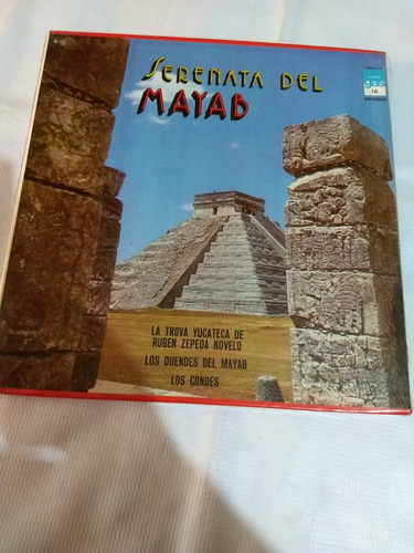 Serenata Del Mayab Álbum Triple Discos De Vinil Original