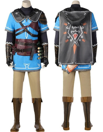 Link Zelda Cosplay Costume Breath Of The Wild Outfits