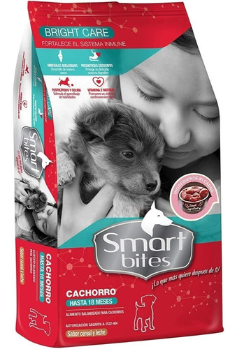 Imagen 1 de 1 de Smart Bites Bright Care Alimento Para Perro Cachorro 20 Kg