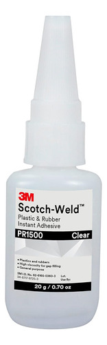 3m Scotch-weld Adhesivo Instantaneo De Plastico Y Goma Pr1