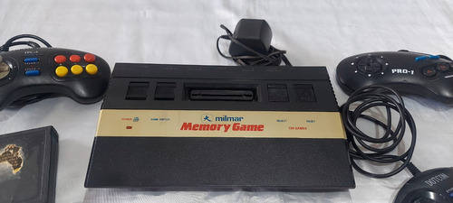 Videogame Classico Memory Game - Atari - Milmar Com 128 Jogos Na Memória Preto (Usado)
