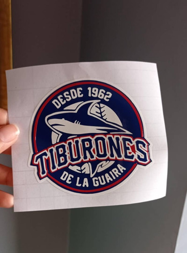 Calcomania Leones Y Tiburones De La Guaira 