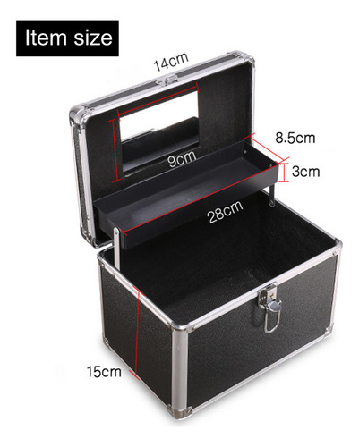 Funda De Almacenamiento Portátil For Maquillaje Y Joyas. Ma