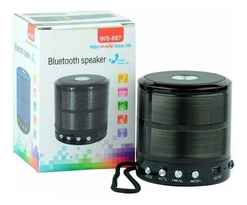 Caixa De Som Portátil Bluetooth Novo Usb Radio Super Potente