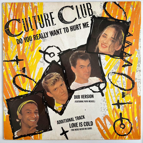 Culture Club - Do You Really Want To Hurt Me 12'' Single Uk