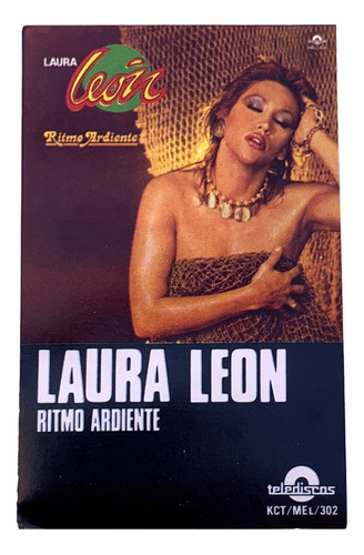 Laura Leon Ritmo Ardiente Tape Cassette 1984 Melody