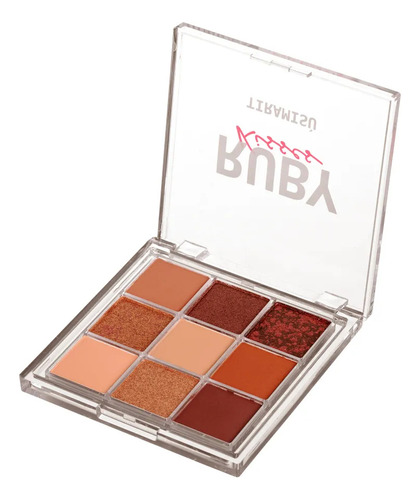 Paleta De Sombras Sweets Collection - Ruby Kisses 9 Cores Cor Tiramisú