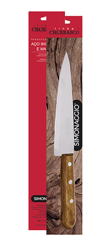 Imagen 2 de 7 de Cuchillo Universal 8 Cocina Mango Madera De Guayubira