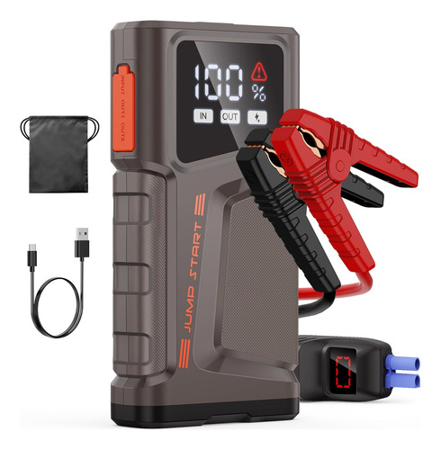 Arrancador De Batería Para Automóvil Portátil 2000a 12v