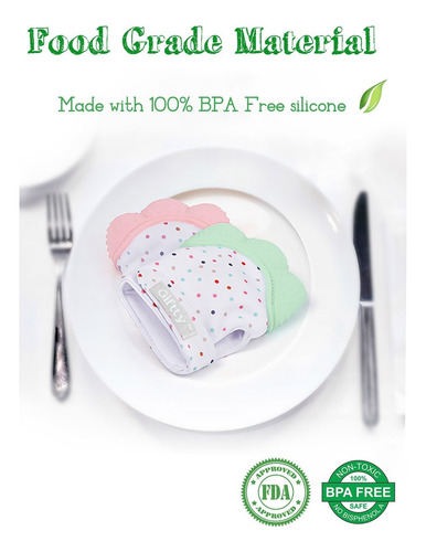 Manoplas Para La Denticion Del Bebe Alivio Del Dolor Autoc