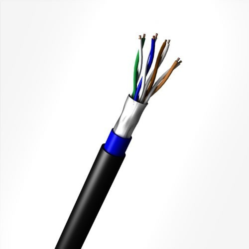Cabo De Rede Utp Fast Externo Blindado Cat 6 Com 20 Metros