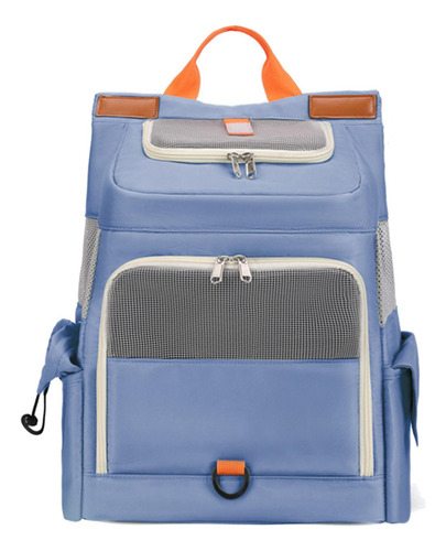 Mochila Para Perros, Bolsa De Viaje De Malla Transpirable De