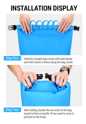 Mochila Dry Bag, Bolsa Deportiva Flotante De Pvc, Para Hombr