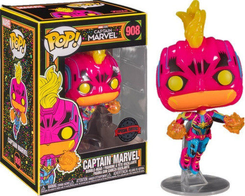 Funko Pop #908 - Captain Marvel The Infinity Saga - Nuevo !!