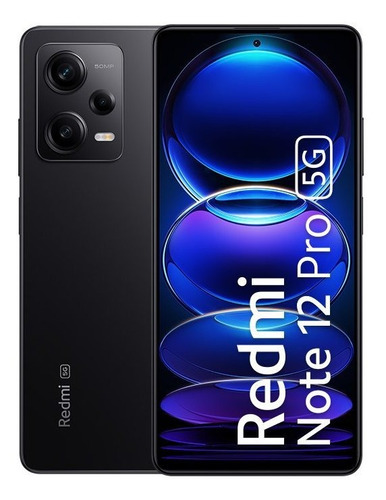 Imagen 1 de 1 de Xiaomi Redmi Note 12 Pro 5G - Negro - 256 GB - 8 GB