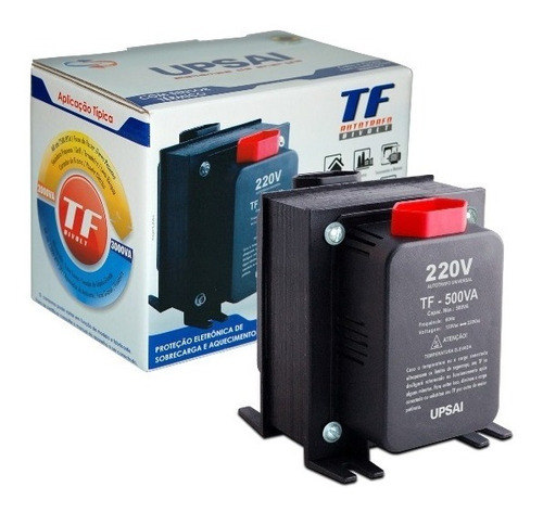 Transformador De Voltagem 500va 110v 220v E 220v 110v Upsai  ( Consulte Aparelho Antes Da Compra 350w Máximo )