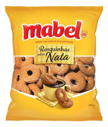 Biscoito Mabel Rosquinha de nata 350 g