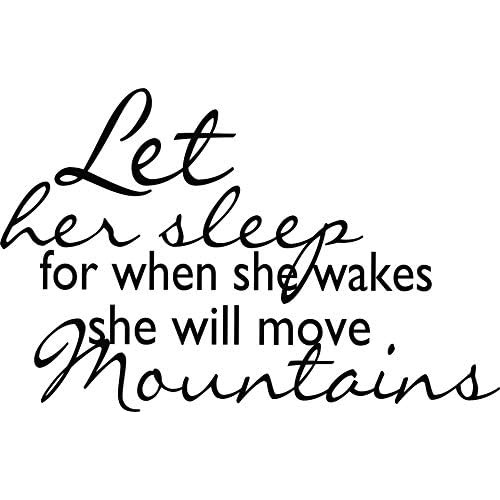 Let Her Sleep For She Wakes Will Move Mountains Cita Ci...