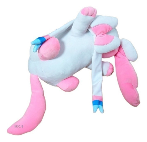 Boneca De Pelúcia Pokémon Eeveelution Sleep Sylveon