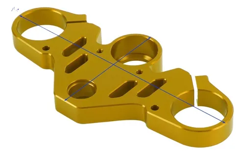 Abrazadera Cnc Triple En Forma De Árbol Para Yamaha R15 V4 2