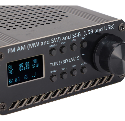 Receptor De Radio Portátil Con Escáner De Banda Completa Fm