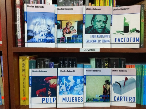 Lote X 8 Libros Charles Bukowski Octaedro Nuevos *