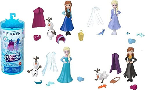 Disney Frozen De Mattel Disney Frozen Snow Color Reveal Muñ