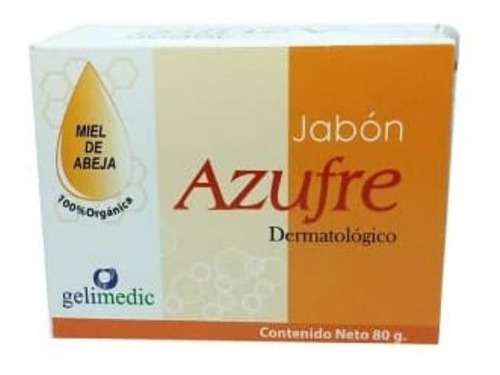 Jabón Azufre Dermatologico 80 Gr - Cfr