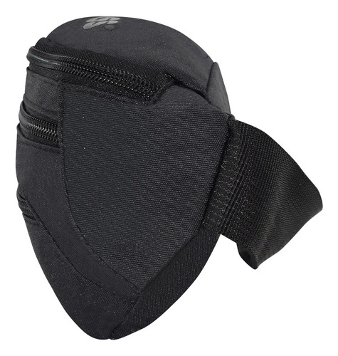 Cangurera Royal Swiss® Riñonera Multiusos Bolsillo Frontal Color Negro Diseño De La Tela Lisa
