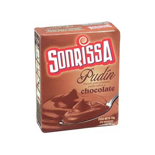 Mezcla Pudin Chocolate Sonrissa 72gr 8978 1.25 Ml.