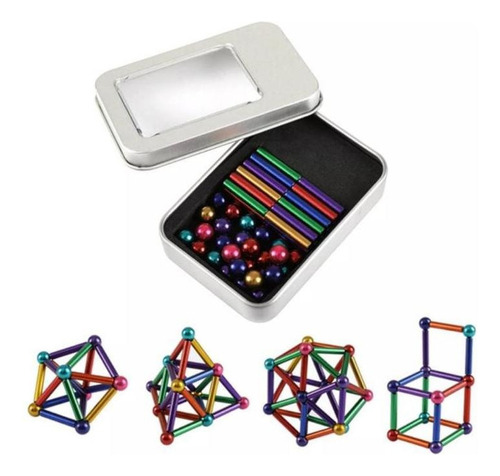 Q Neolube 126pcs 8mm Bola Juguete Cubo Mágico Rompecabezas