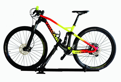 Imagem 2 de 7 de Transbike Canaleta Strongline Transporte De Bicicleta Preto