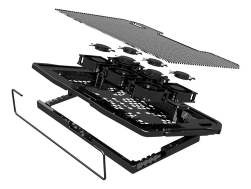 Almohadilla De Enfriamiento Para Computadora Portátil Con 6